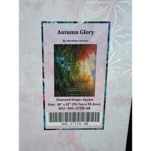 Diamond Art Club Mystery Kit "Autumn Glory" 28”/22” Square New Sealed